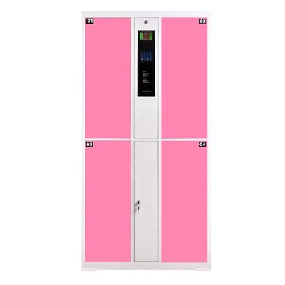 Tủ lạnh cán thép thông minh Khóa bốn cửa tự mã hóa cho lưu trữ điện tử