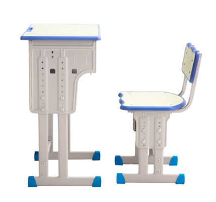 Lớp học Ghế đơn có thể điều chỉnh Ghế bàn Ghế bằng thép Nội thất trường học