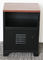 Một cánh cửa màu đen Tủ lưu trữ bằng thép dày 0,6mm
